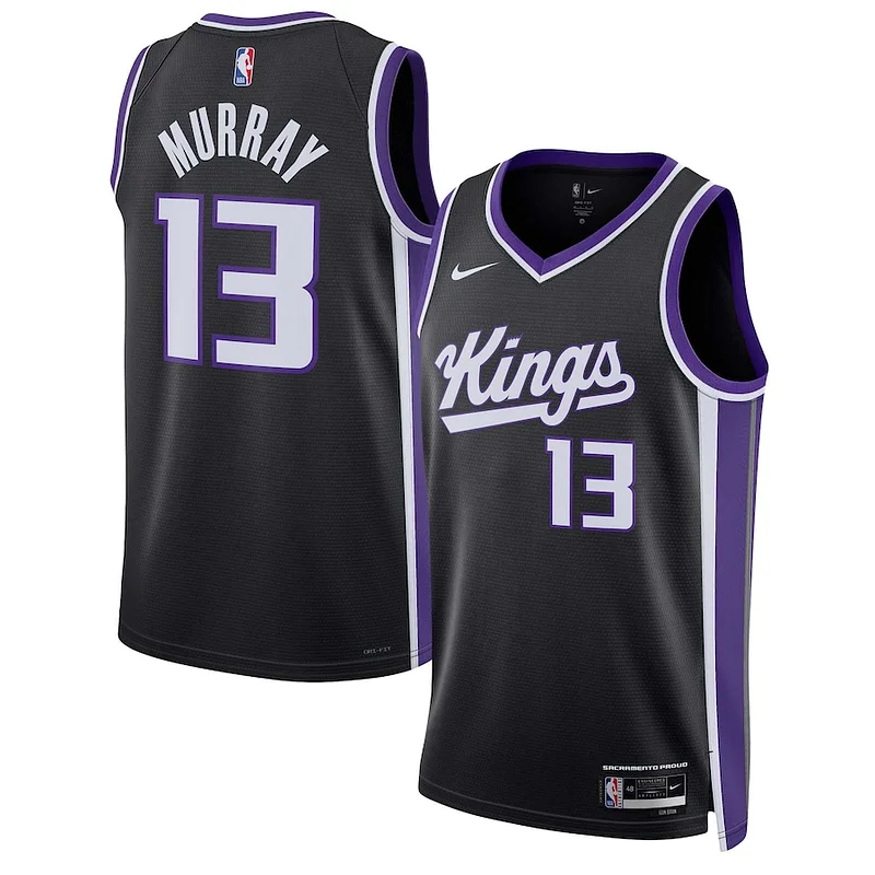 Gorgeous Resistente Classico Keegan Murray Sacramento Kings Nike Unisex Swingman Jersey Association Edition Black