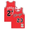 Pratico Carino Sofisticato Michael Jordan Chicago Bulls Preschool Hardwood Classics 1984/85 Authentic Swingman Jersey Red
