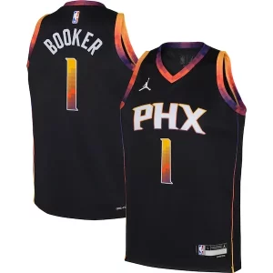 Gorgeous Meraviglioso Devin Booker Phoenix Suns Jordan Brand Youth Swingman Jersey Statement Edition Black