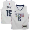 Pratico Nikola Jokic Denver Nuggets Nike Toddler 2024/25 Swingman Player Jersey City Edition White