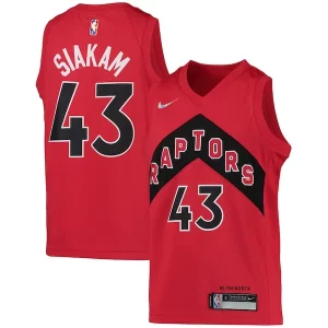 Raffinato Fascinante Prestigioso Pascal Siakam Toronto Raptors Nike Youth 2021/22 Diamond Swingman Jersey Icon Edition Red
