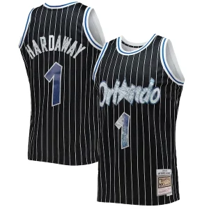Raffinato Stupendo Penny Hardaway Orlando Magic 1996/97 Hardwood Classics NBA 75th Anniversary Diamond Swingman Jersey Black