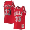 Duraturo Scottie Pippen Chicago Bulls 1997/98 Hardwood Classics NBA 75th Anniversary Diamond Swingman Jersey Red