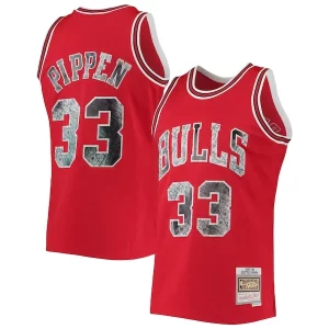 Duraturo Scottie Pippen Chicago Bulls 1997/98 Hardwood Classics NBA 75th Anniversary Diamond Swingman Jersey Red