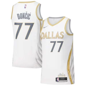 Duraturo Versatile Dallas Mavericks Nike Swingman Player Jersey City Edition White