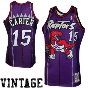 Elegante Gorgeous Eccezionale Vince Carter Toronto Raptors 1998/99 Throwback Authentic Jersey Purple