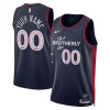 Prestigioso Trendy Philadelphia 76ers Nike Unisex 2023/24 Custom Swingman Jersey Navy City Edition