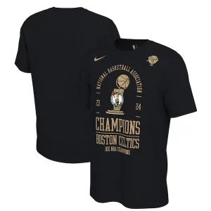 Cool Fantastico Raffinato Boston Celtics Nike 18 Time NBA Finals Champions Locker Room T Shirt Black