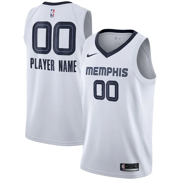 Classico Resistente Versatile Memphis Grizzlies Nike 2020/21 Swingman Custom Jersey Association Edition White