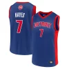 Magnifico Men's Killian Hayes Blue Detroit Pistons Team Player Jersey