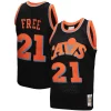 Raffinato Attraente Cleveland Cavaliers 1984 85 Hardwood Classics World B. Free Reload 3.0 Swingman Jersey Black
