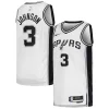 Versatile Accattivante Prestigioso Keldon Johnson San Antonio Spurs Nike Unisex Swingman Jersey Association Edition White