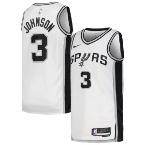 Versatile Accattivante Prestigioso Keldon Johnson San Antonio Spurs Nike Unisex Swingman Jersey Association Edition White