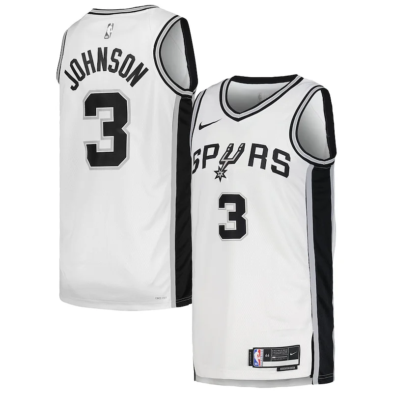 Versatile Accattivante Prestigioso Keldon Johnson San Antonio Spurs Nike Unisex Swingman Jersey Association Edition White
