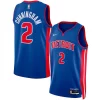 Lussuoso Cade Cunningham Detroit Pistons Nike Unisex Swingman Jersey Icon Edition Blue/White