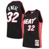 Elegante Sofisticato Robusto Shaquille O'Neal Miami Heat Hardwood Classics Swingman Jersey Black