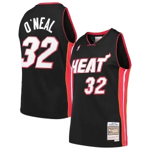 Elegante Sofisticato Robusto Shaquille O'Neal Miami Heat Hardwood Classics Swingman Jersey Black