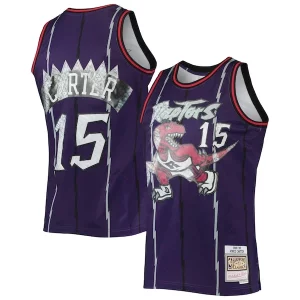Prestigioso Cool Fascinante Vince Carter Toronto Raptors 1998/99 Hardwood Classics NBA 75th Anniversary Diamond Swingman Jersey Purple