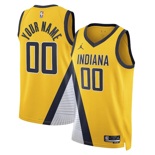 Resistente Cool Versatile Indiana Pacers Jordan Brand Unisex 2022/23 Swingman Custom Jersey Statement Edition Yellow