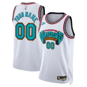 Ottimo Memphis Grizzlies Nike Unisex Adult Swingman Custom Jersey Classic Edition White