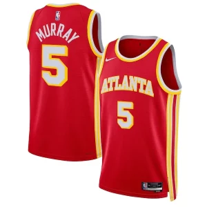 Moderno Incantevole Pratico Dejounte Murray Atlanta Hawks Nike Unisex Swingman Jersey Icon Edition Red