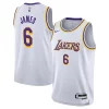 Versatile Magnifico Incantevole LeBron James Los Angeles Lakers Nike Youth Performance Swingman Jersey Association Edition White