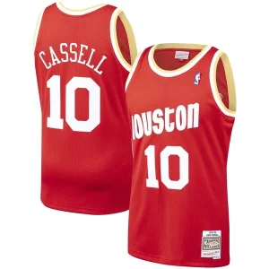 Lussuoso Incantevole Raffinato Sam Cassell Houston Rockets 1993/94 Hardwood Classics Swingman Jersey Red