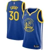 Gorgeous Eccezionale Elegante Stephen Curry Golden State Warriors Nike Unisex Swingman Jersey Icon Edition Royal/White
