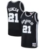 Duraturo Accattivante Carino Tim Duncan San Antonio Spurs 1998/99 Hardwood Classics Swingman Jersey Black