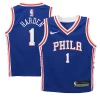 Gorgeous James Harden Philadelphia 76ers Nike Preschool Swingman Player Jersey Icon Edition Royal